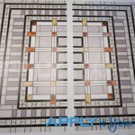 stained glass window film design, frosted window film, AR02