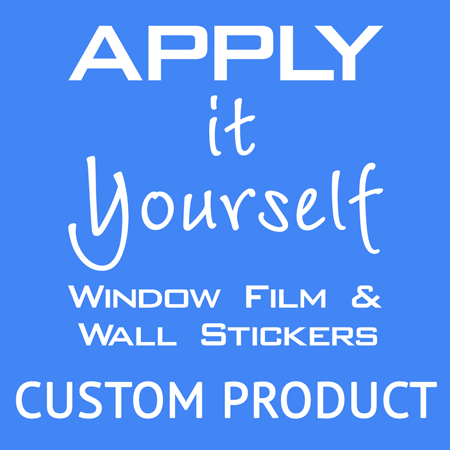 Custom and bespoke window films and wall stickers