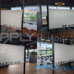 frosted window film project office doors with names apply it yourself