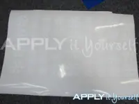 White window cling (AR04), die-cut, cut-to-shape, Christmas, snowflakes